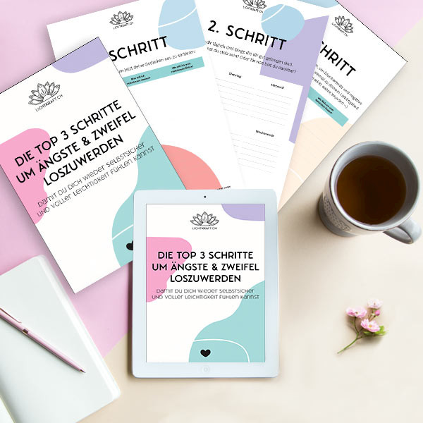 Titelbild: Checkliste die top 3 Schritte gegen Ängste und Zweifel